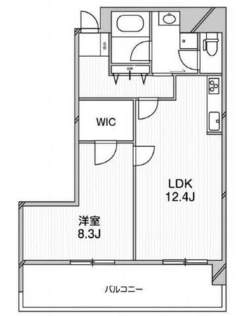 コンフォリア芝浦IIの物件間取画像